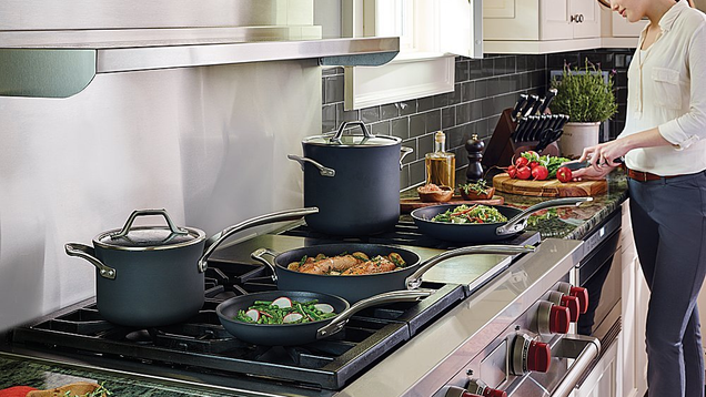 Calphalon Signature Hard Anodized Nonstick Cookware Set | $251 | Amazon